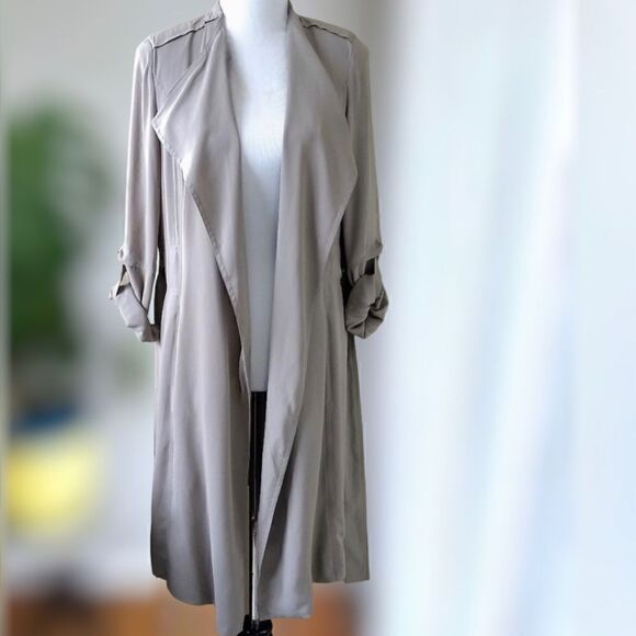 ARITZIA Babaton Quincey Trench Jacket Size S - Picture 8 of 10